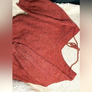 Pink sweater